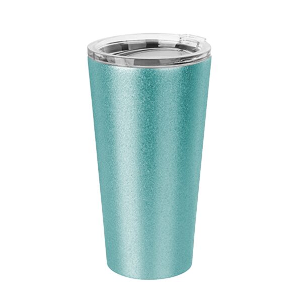 16oz Glitter Stainless Steel Tumbler with Lid Thumbnail