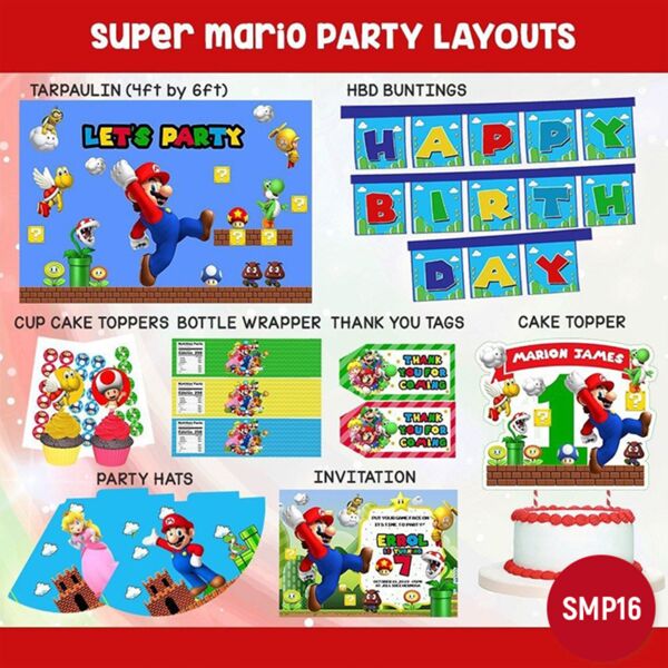 Super Mario Party Layouts Thumbnail