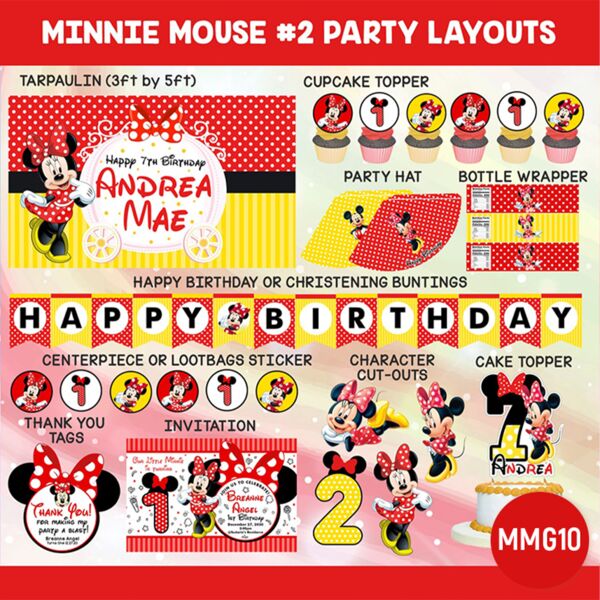 Minnie Mouse #2 Party Layouts Thumbnail