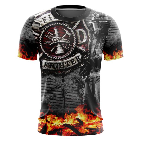 Bureau of Fire Protection Full Print Roundneck Shirt Thumbnail