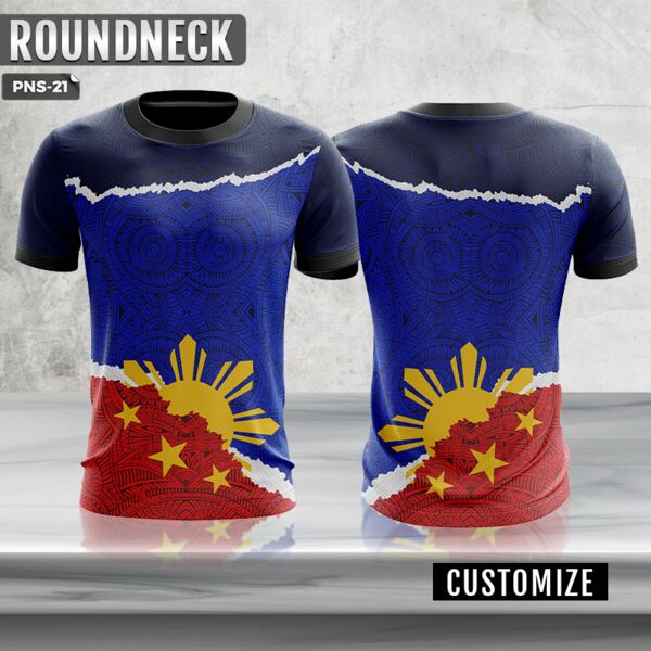 Philippine Design Full Print Roundneck Shirt Thumbnail
