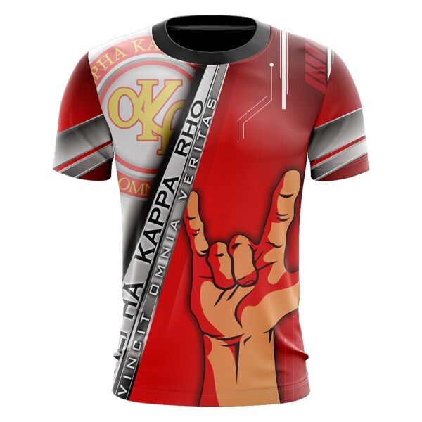 Alpha Kappa Rho Full Print Roundneck Shirt Thumbnail