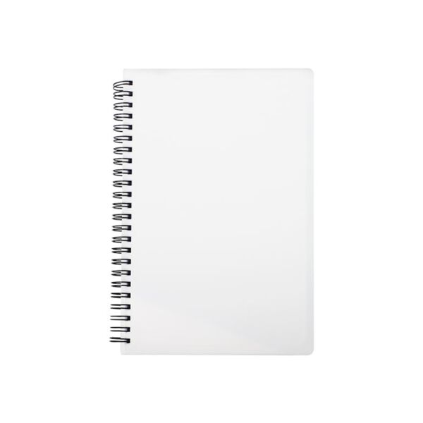 Plastic Cover Notebook A5 with Black Line (Glossy) Thumbnail