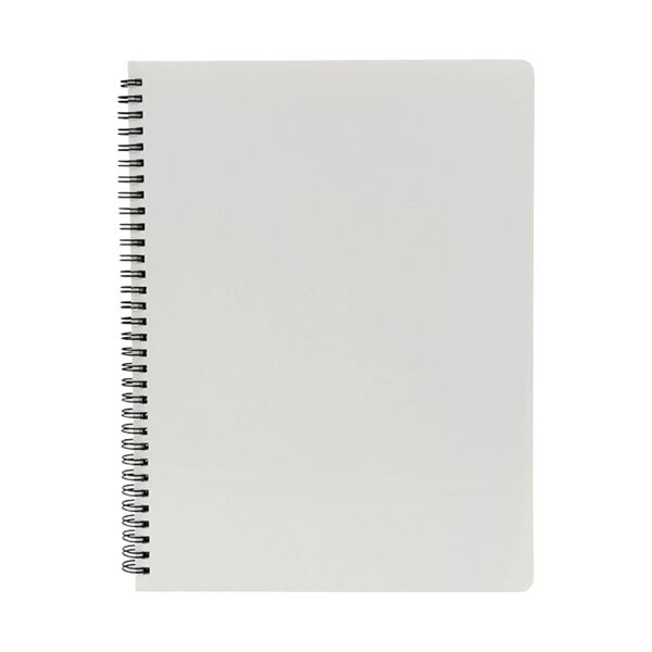 A4 Plastic Cover Notebook with Black Line (Glossy) Thumbnail