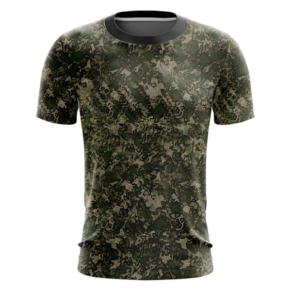 Camouflage Design Full Print Roundneck Shirt Thumbnail