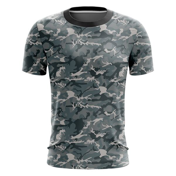 Camouflage Design Full Print Roundneck Shirt Thumbnail