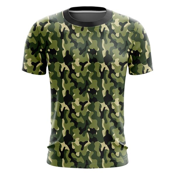 Camouflage Design Full Print Roundneck Shirt Thumbnail