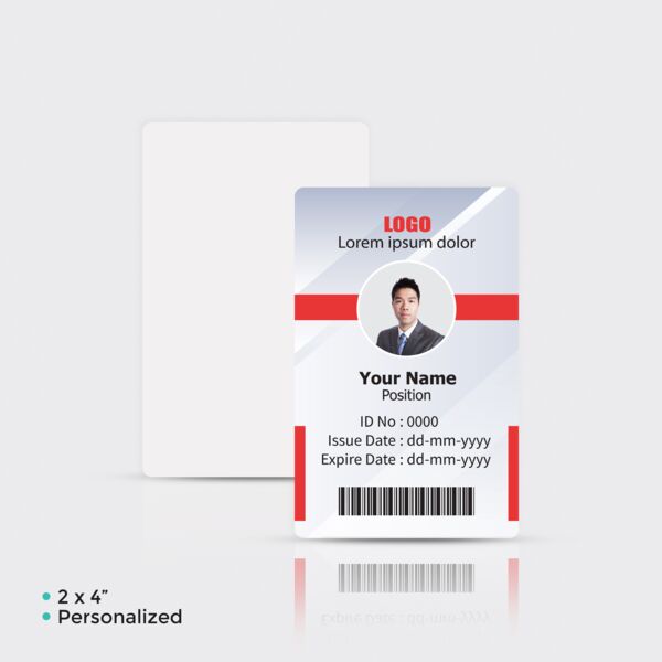 Thermal PVC ID Card 1 Side Print Thumbnail