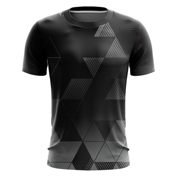 Geometric Design Full Print Sublimation Roundneck Shirt Thumbnail