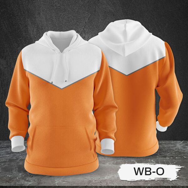 3 Color Combination Hoodie Jacket Full Print Sublimation Thumbnail