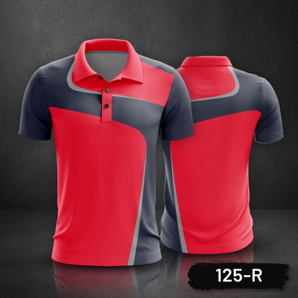 Premium Vector Design Polo Shirt Full Print Sublimation Thumbnail