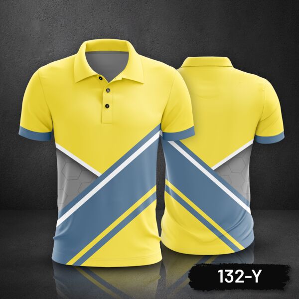 Premium Vector Design Polo Shirt Full Print Sublimation Thumbnail