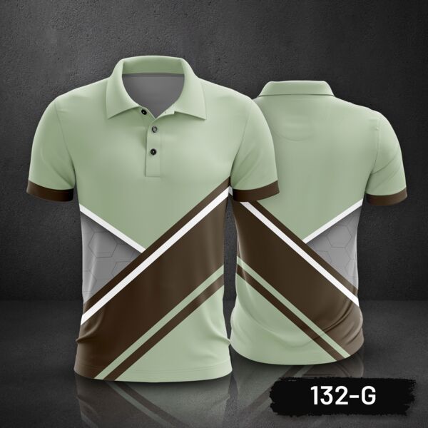 Premium Vector Design Polo Shirt Full Print Sublimation Thumbnail