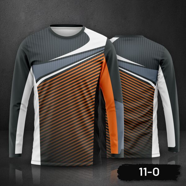 Premium Vector Linear Design Long Sleeve Full Print Sublimation Thumbnail