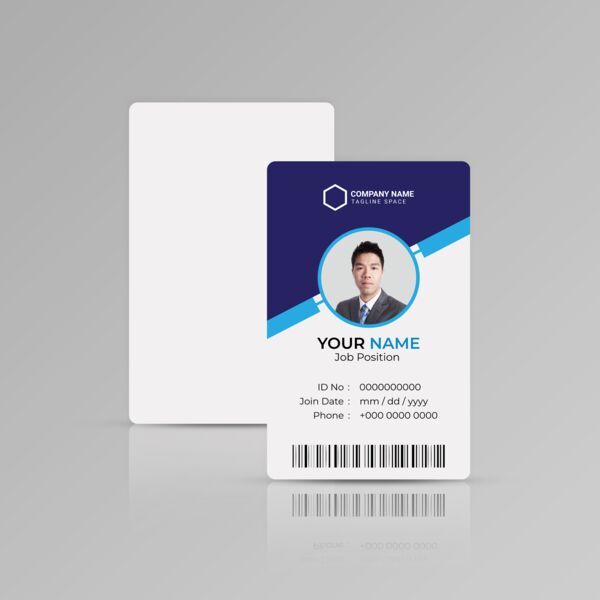 Standard PVC ID Card 1 Side Print Thumbnail