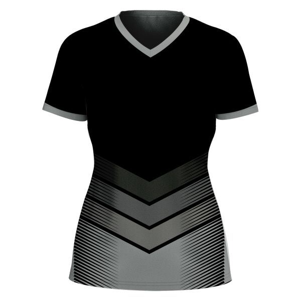 V-neck Volleyball Jersey Full Print Sublimation Thumbnail
