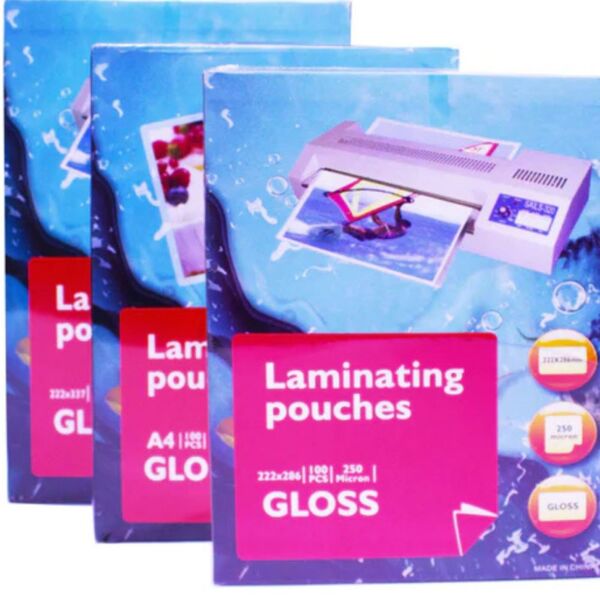 Polaris 125mic Laminating Pouch 222x286 (50's) Thumbnail