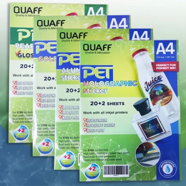 Polaris Water Resist  Pearl PP Sticker A3 (20's) Thumbnail