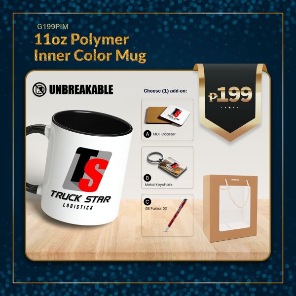 11oz Polymer Inner Color Mug Thumbnail