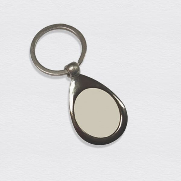 Metal Water Drop Keychain Thumbnail