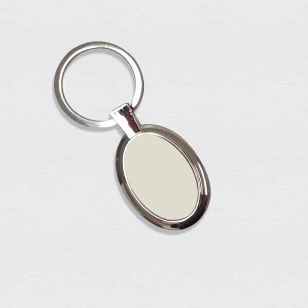Metal Oval Keychain Thumbnail