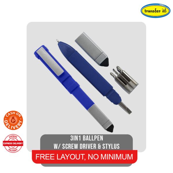 3 in 1 Ballpen with Screw Driver and Stylus Thumbnail